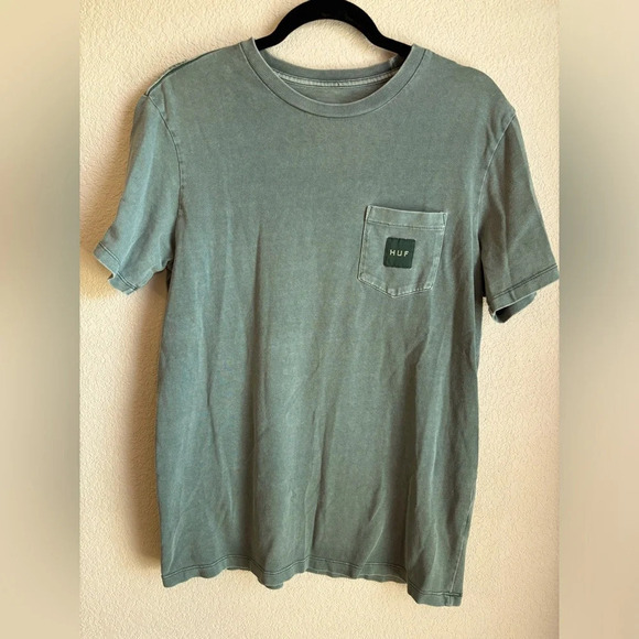 HUF Distressed Pocket T-Shirt - Picture 1 of 5